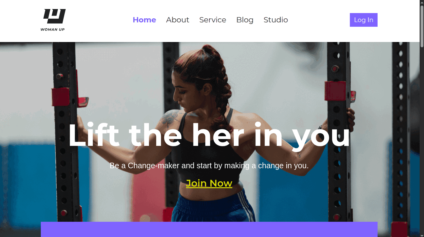 Women Up Fitness screenshot 1